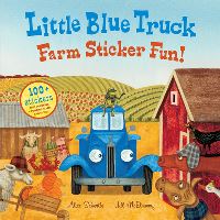 Book Cover for Little Blue Truck Farm Sticker Fun! by Alice Schertle