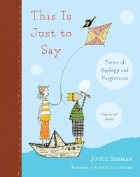 Book Cover for This Is Just to Say by Joyce Sidman