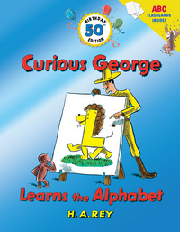 Book Cover for Curious George Learns the Alphabet by H A Rey