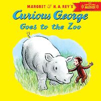 Book Cover for Curious George Goes to the Zoo With Downloadable Audio by H A Rey