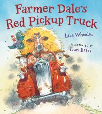 Book Cover for Farmer Dale's Red Pickup Truck by Lisa Wheeler