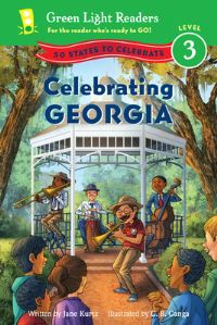 Book Cover for Celebrating Georgia by Jane Kurtz, C. B. Canga