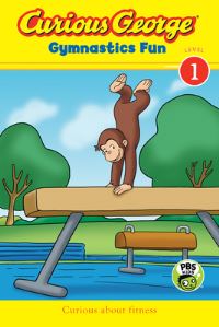 Book Cover for Curious George Gymnastics Fun (CGTV Reader). Curious George TV Readers by H A Rey