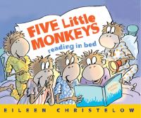 Book Cover for Five Little Monkeys Reading in Bed by Eileen Christelow