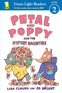 Book Cover for Petal and Poppy and the Mystery Valentine by Lisa JahnClough