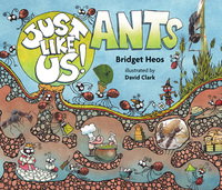 Book Cover for Just Like Us!, Ants by Bridget Heos