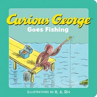 Book Cover for Curious George Goes Fishing by Margret Rey, H A Rey