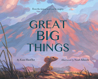 Book Cover for Great Big Things by Kate Hoefler