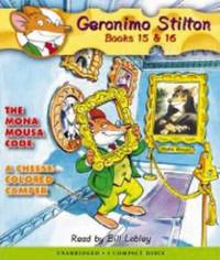 Book Cover for The Mona Mousa Code / A Cheese-Colored Camper (Geronimo Stilton Audio Bindup #15 & 16) by Geronimo Stilton