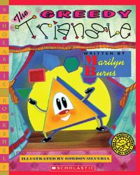 Book Cover for The Greedy Triangle by Marilyn Burns, Gordon Silveria