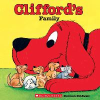Book Cover for Clifford's Family by Norman Bridwell