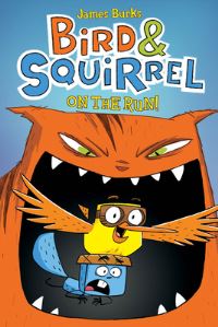 Book Cover for Bird & Squirrel on the Run! by James Burks