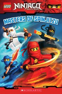 Book Cover for Masters of Spinjitzu (Lego Ninjago by Tracey West