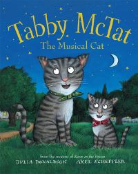 Book Cover for Tabby McTat, the Musical Cat by Julia Donaldson, Axel Scheffler