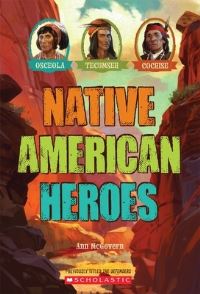 Book Cover for Native American Heroes by Ann McGovern, Jim Madsen
