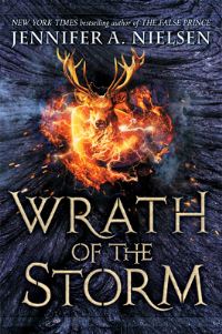 Book Cover for Wrath of the Storm by Jennifer A Nielsen
