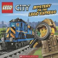 Book Cover for Mystery on the LEGO Express by Trey King