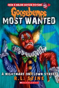 Book Cover for A Nightmare on Clown Street by R L Stine