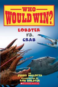Book Cover for Lobster Vs. Crab by Jerry Pallotta