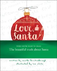 Book Cover for Love, Santa by Martha Brockenbrough