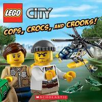 Book Cover for Cops, Crocs, and Crooks! by Trey King