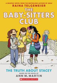 Book Cover for The Truth About Stacey by Raina Telgemeier, Braden Lamb, Ann M Martin