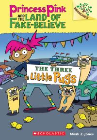 Book Cover for The Three Little Pugs by Noah Jones