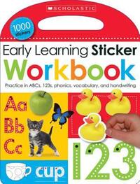 Book Cover for Early Learning Sticker Workbook by Scholastic, Scholastic Early Learners