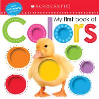 Book Cover for My First Book of Colors by Scholastic