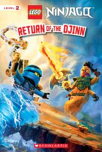 Book Cover for Return of the Djinn (Lego Ninjago by Kate Howard