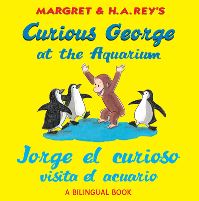 Book Cover for Margret & H.A. Rey's Curious George at the Aquarium by R P Anderson, Margret Rey, H A Rey, Anna Grossnickle Hines, Carlos E Calvo