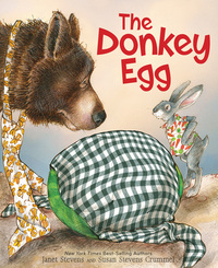 Book Cover for The Donkey Egg by Janet Stevens, Susan Stevens Crummel