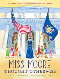 Book Cover for Miss Moore Thought Otherwise by Jan Pinborough