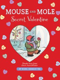 Book Cover for Mouse and Mole, Secret Valentine by Wong Herbert Yee