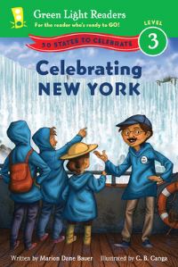 Book Cover for Celebrating New York by Marion Dane Bauer, C. B. Canga