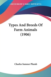 Book Cover for Types And Breeds Of Farm Animals (1906) by Rudyard Kipling