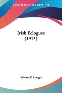 Book Cover for Irish Eclogues (1915) by Rudyard Kipling