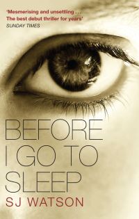 Book Cover for Before I Go To Sleep by S. J. Watson