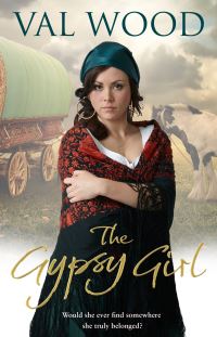 Book Cover for The Gypsy Girl by Valerie Wood