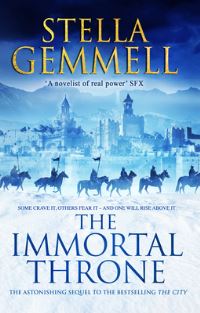 Book Cover for The Immortal Throne by Stella Gemmell