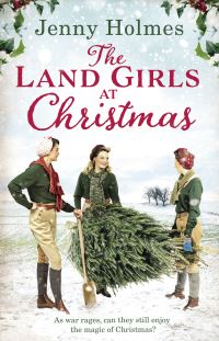 Book Cover for The Land Girls at Christmas by Jenny Holmes