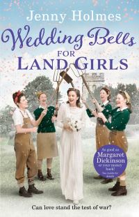 Book Cover for Wedding Bells for Land Girls by Jenny Holmes