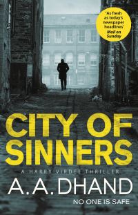Book Cover for City of Sinners by A A Dhand