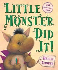Book Cover for Little Monster Did It! by Helen Cooper
