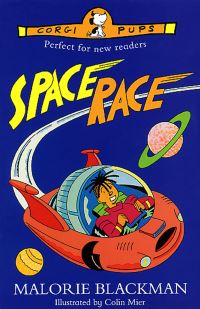 Book Cover for Space Race by Malorie Blackman, Colin Mier