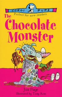 Book Cover for The Chocolate Monster by Jan Page, Tony Ross