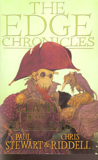 Book Cover for Clash of the Sky Galleons by Paul Stewart, Chris Riddell