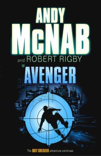 Book Cover for Avenger by Andy McNab, Robert Rigby