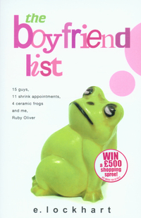 Book Cover for The Boyfriend List by E Lockhart