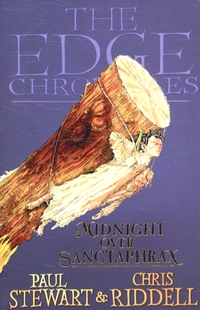Book Cover for Midnight Over Sanctaphrax by Paul Stewart, Chris Riddell